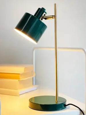 Hit Sezóny Stolní lampa Dyberg Larsen Ocean, tmavě zelená, výška 43 cm