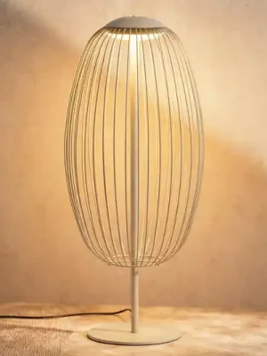 Top Prodej Venkovní stojací LED svítidlo Lucande Richi, béžové, výška 90 cm, IP44