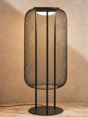 Venkovní stojací LED svítidlo Lucande Korvyn, černé, 80 cm, IP44 Tovární Cena