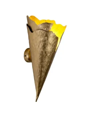 Koupit Online Nástěnné světlo GINGKO QUATTRO, zlatá, výška 31 cm, kov, G9