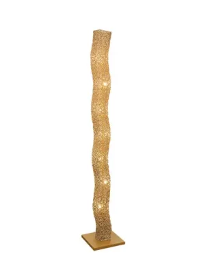 Stojací lampa ODISSEA, zlatá, výška 171 cm, kov, 7 x G4 Tovární Cena