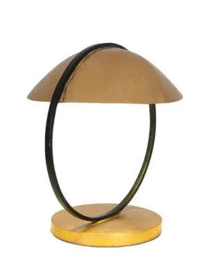 Originální Stolní lampa MEZZADORA, zlatá/černá, výška 35 cm, kov, 2 x G9