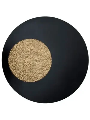 Akční Cena LED nástěnné světlo LUNA GIGANTE XL, černá/zlatá, Ø 100 cm, stmívatelné