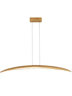 Závěsné světlo COSTELLAZIONE, zlatá, délka 122 cm, kovová, stmívatelné Rychlé Dodání
