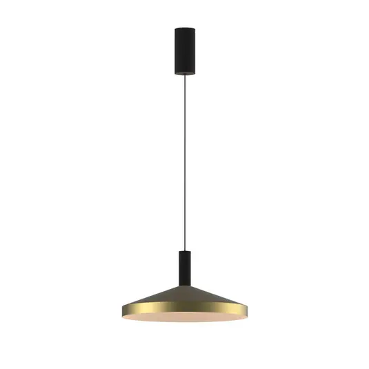 Super Cena LED závěsné světlo LORA III, mosaz, Ø 36 cm, stmívatelné, 40° CCT