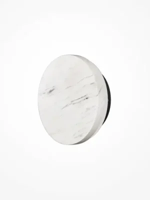 LED nástěnné světlo BASIC TEXTURE, bílé, Ø 15 cm, mramor, CCT Nejprodávanější
