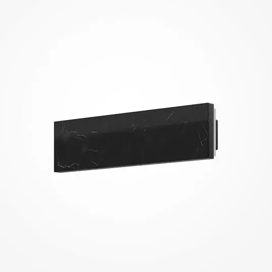 Autentický LED nástěnné světlo BASIC TEXTURE, černá, šířka 30 cm, mramor, CCT