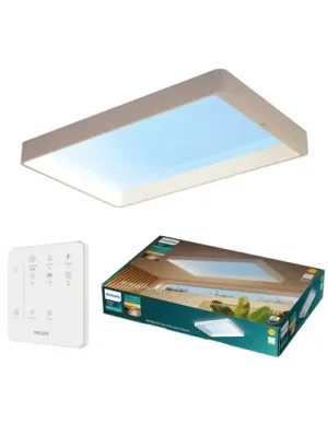 Stropní světlo Philips SKYLIGHT VITA UP, 93 × 60 cm, bílé, CCT, IP44 Tovární Cena