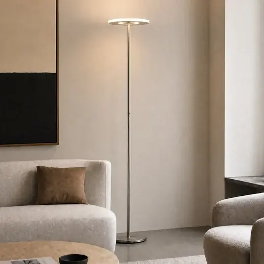 LED stojací lampa Lucande Raymond, titanová barva, CCT, stmívatelné Bezpečná Platba