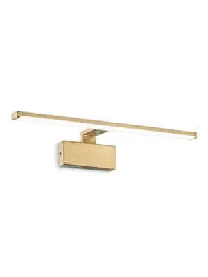Nástěnné světlo IDEAL LUX LED Alma, mosaz, šířka 51 cm Levný
