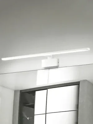 Nástěnné světlo IDEAL LUX LED Alma, bílá, kovová, šířka 81 cm Nejlepší Volba