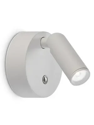 Akumulátorové bodové svítidlo IDEAL LUX Bean, bílý, šířka 8 cm Vysoce Kvalitní