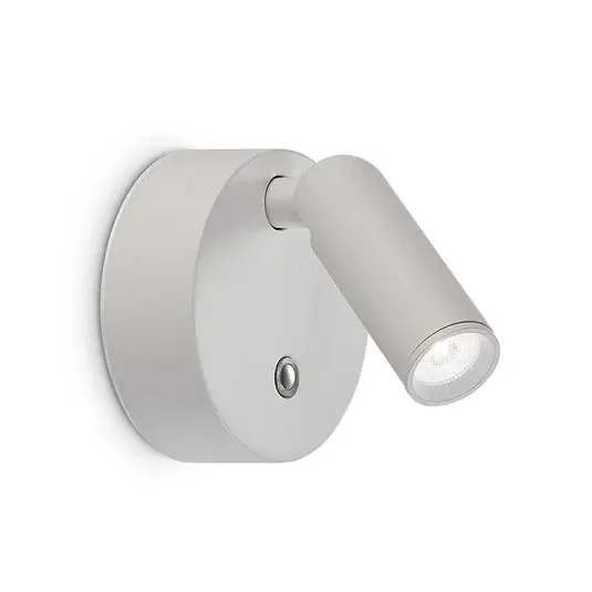 Akumulátorové bodové svítidlo IDEAL LUX Bean, bílý, šířka 8 cm Vysoce Kvalitní