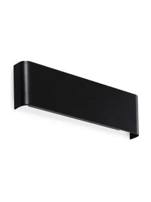 Top Prodej Nástěnné světlo IDEAL LUX Delta, černé, šířka 30 cm, 4 000 K