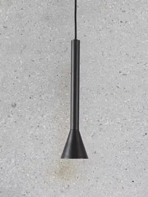 Akční Cena Závěsné světlo IDEAL LUX Diesis, černé, Ø 6 cm, kov