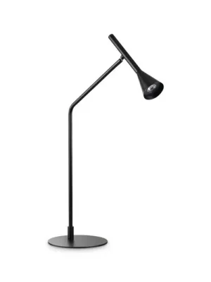 LED stolní lampa IDEAL LUX Diesis, černá, výška 65 cm, s stmívačem Finální Výprodej