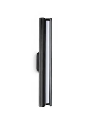 Sezónní Sleva Nástěnné světlo IDEAL LUX Dorica, černá, výška 30 cm, kov
