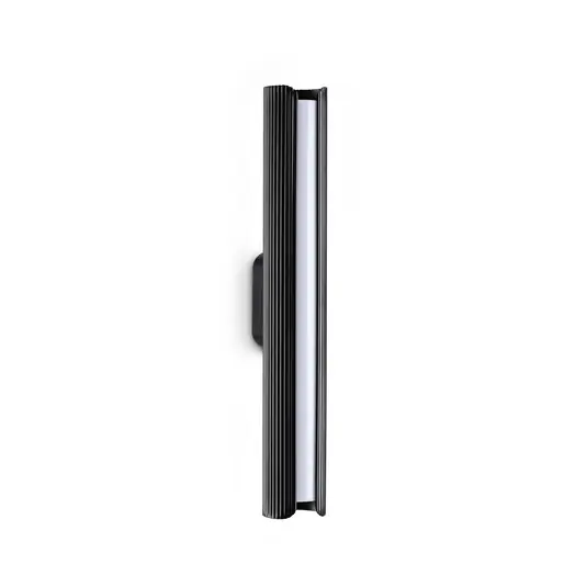 Sezónní Sleva Nástěnné světlo IDEAL LUX Dorica, černá, výška 30 cm, kov