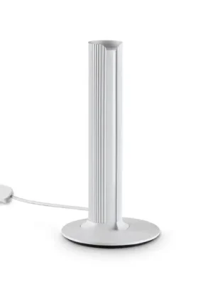Ihned K Objednání LED stolní lampa IDEAL LUX Dorica, bílá, výška 25 cm