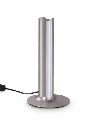 Akce LED stolní lampa IDEAL LUX Dorica, bronzová, výška 25 cm