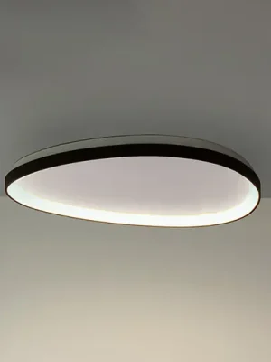 Nízká Cena LED stropní svítidlo IDEAL LUX Gemini, černé, 81 cm, 2700 K, zap/vyp