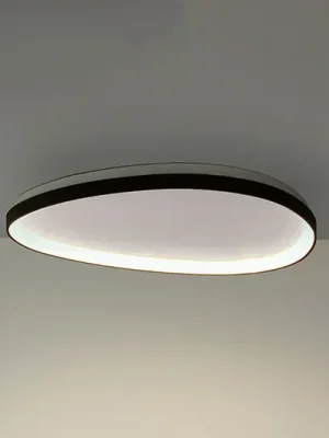 Nová Kolekce LED stropní svítidlo IDEAL LUX Gemini, černé, 61 cm, 2700 K, zap/vyp