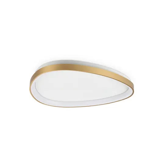 LED stropní svítidlo IDEAL LUX Gemini, mosaz, 61 cm, 2700 K, zap/vyp Akční Cena