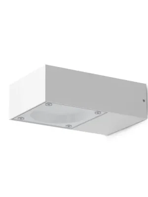 Vysoce Kvalitní Venkovní nástěnné svítidlo IDEAL LUX Sirio, bílá, šířka 10 cm, kov