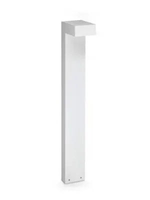 LED osvětlení cesty IDEAL LUX Sirio, bílé, výška 80 cm, kovové Dokud Zásoby Vydrží