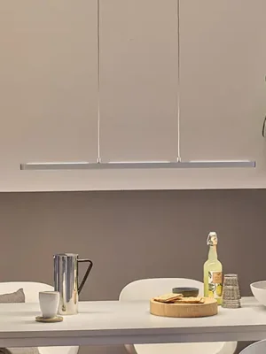 Závěsné světlo LED Paulmann Lento, chrom, 100 cm, světlo nahoru/dolů, Bezpečná Platba