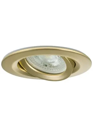 Zapuštěná lampa Paulmann Nova Plus, zlatá, Ø 9 cm, GU5.3/GU10, IP65 Víkendová Akce