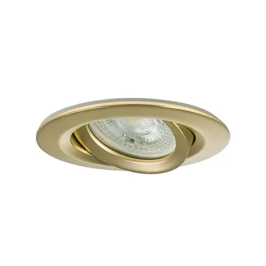 Zapuštěná lampa Paulmann Nova Plus, zlatá, Ø 9 cm, GU5.3/GU10, IP65 Víkendová Akce