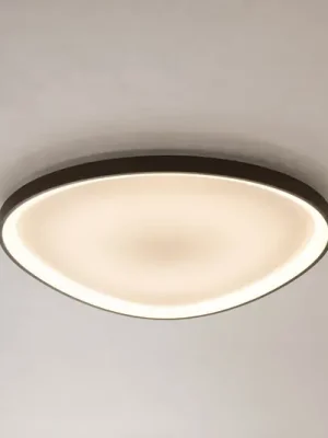 Oblíbený LED stropní svítidlo Lucande Asken, 61 cm, hnědé, CCT, stmívatelné