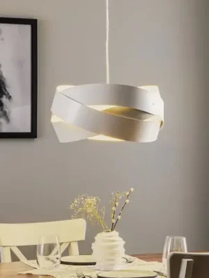 Závěsné světlo Tornado Ø 40 cm bílé Must-Have