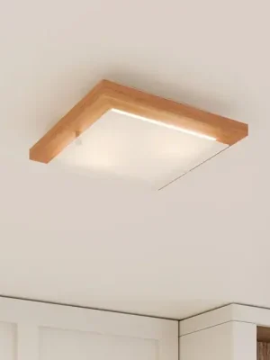 Envostar Kerio stropní světlo 30x30cm borovice rustikální Kup Teď