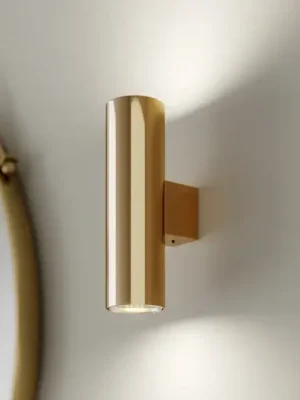Jen Po Omezenou Doba Euluna nástěnné světlo Marion, mosaz výška 18 cm ocel up/down
