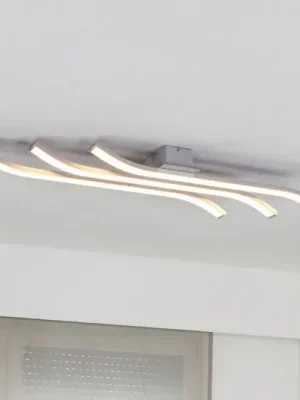 Akční Nabídka LED stropní svítidlo Largo 3zdr. 83 cm hliník