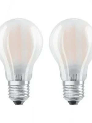 Koupit Online OSRAM LED žárovka E27 6,5W teplá bílá v sadě 2ks