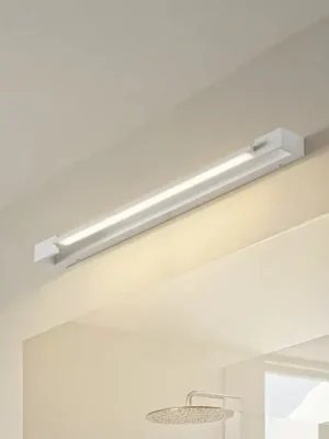 Arcchio LED nástěnné světlo Jora, 60 cm, bílé, otočné, IP44 Akce