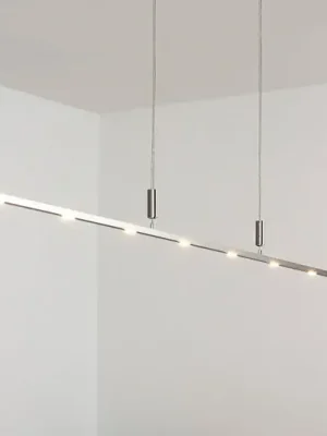 Akce Quitani LED závěsné světlo Tolu, délka 180 cm, stmívatelné