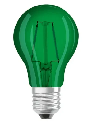OSRAM LED E27 Star Décor Cla A 2,5W, zelená Top Prodej