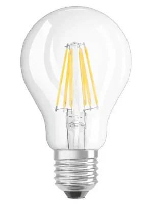 Autentický OSRAM LED žárovka E27 7W teplá bílá GLOWdim čirá