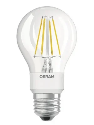 Rychlé Dodání OSRAM LED žárovka 4W Star+ GLOWdim filament čirá