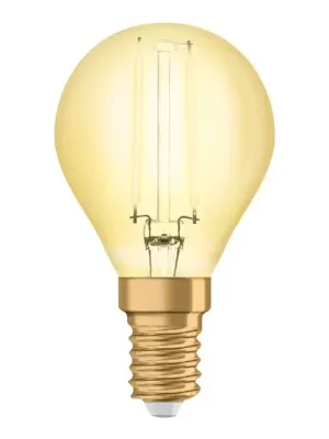 Akční Nabídka OSRAM LED žárovka E14 4W Vintage Classic P zlatá
