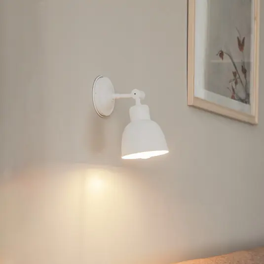 Akční Cena Nástěnné světlo Emoti, jednoplamenné, bílé