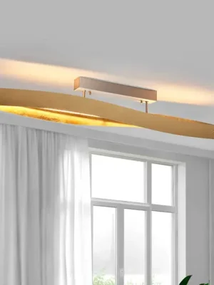 LED stropní svítidlo Lian povrch lístkový kov Akce