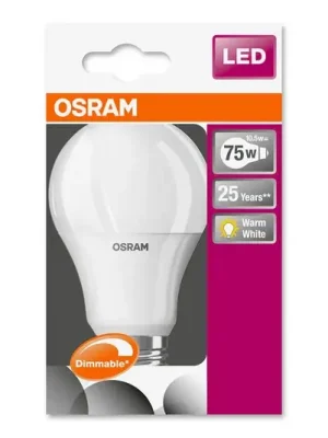 Poslední Šance OSRAM LED žárovka E27 10,5W 827 Superstar stmívací