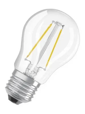 Oblíbený OSRAM Classic P LED žárovka E27 2,5W 4 000K čirá