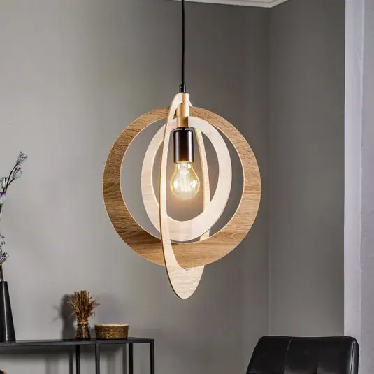 Závěsné světlo Glam s kruhovým stínidlem na lampu Expresní Doručení