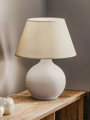 Stolní lampa Sfera, výška 53 cm, cementová/šedá Vrácení Zdarma